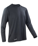 Spiro quick-dry long sleeve t-shirt — Black