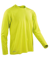 Spiro quick-dry long sleeve t-shirt — Lime Green