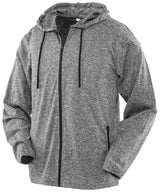 Hooded tee jacket — Marl Grey