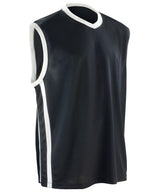 Basketball quick-dry top — Black/White