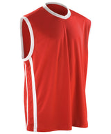 Basketball quick-dry top — Red/White