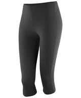 Softex® capri pants — Black