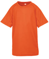 Junior performance aircool tee — Flo Orange