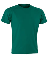 Performance Aircool tee — Bottle Green
