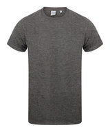 Men's feel good stretch t-shirt — Heather Charcoal