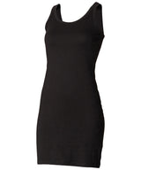 Extra long stretch tank — Black
