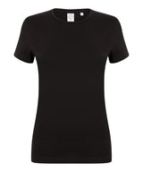 Feel good women's stretch t-shirt — Black