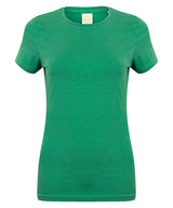 Feel good women's stretch t-shirt — Green