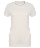 Feel good women's stretch t-shirt — Light Stone