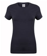 Feel good women's stretch t-shirt — Navy