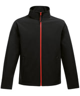 Ablaze printable softshell — Black/Classic Red