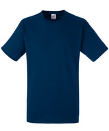 Heavy cotton T — Navy*