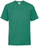 Kids valueweight T — Heather Green