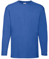 Valueweight long sleeve T — Royal Blue