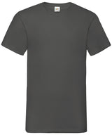 Valueweight v-neck T — Light Graphite