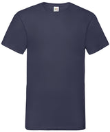 Valueweight v-neck T — Navy*