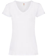 Women's valueweight v-neck T — White