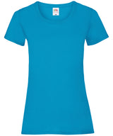 Women's valueweight T — Azure Blue
