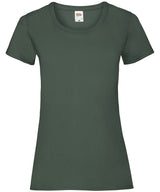 Women's valueweight T — Bottle Green