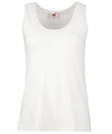 Women's valueweight vest — White