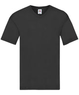 Original v-neck T — Black*