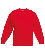 Kids classic set-in sweatshirt — Red
