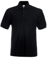 Heavyweight 65/35 polo — Black*
