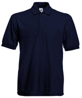 Heavyweight 65/35 polo — Deep Navy