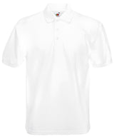 Heavyweight 65/35 polo — White*