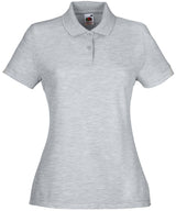 Women's 65/35 polo — Heather Grey