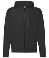 Classic 80/20 hooded sweatshirt jacket — Black*†