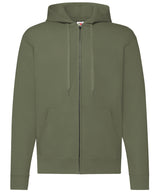 Classic 80/20 hooded sweatshirt jacket — Classic Olive
