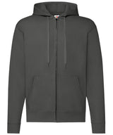 Classic 80/20 hooded sweatshirt jacket — Light Graphite