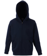 Kids classic hooded sweatshirt jacket — Deep Navy