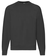 Classic 80/20 raglan sweatshirt — Black*†