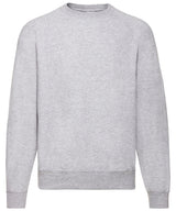 Classic 80/20 raglan sweatshirt — Heather Grey*†
