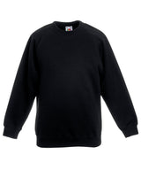 Kids classic raglan sweatshirt — Black
