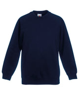 Kids classic raglan sweatshirt — Deep Navy