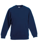 Kids classic raglan sweatshirt — Navy