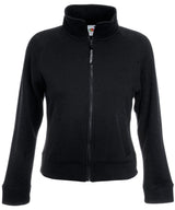 Women's premium 70/30 sweatshirt jacket — Black