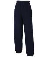 Kids classic elasticated cuff jog pants — Deep Navy