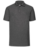 65/35 Polo — Dark Heather Grey