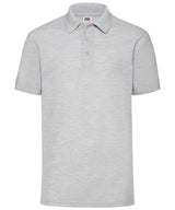 65/35 Polo — Heather Grey*