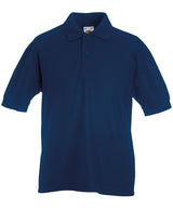 Kids 65/35 piqué polo — Navy