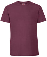 Iconic 195 ringspun premium T — Burgundy