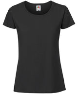 Women's Iconic 195 ringspun premium t-shirt — Black