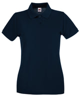 Women's premium polo — Deep Navy