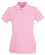 Women's premium polo — Light Pink