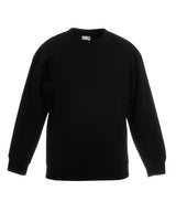 Kids premium set-in sweatshirt — Black