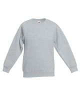 Kids premium set-in sweatshirt — Heather Grey